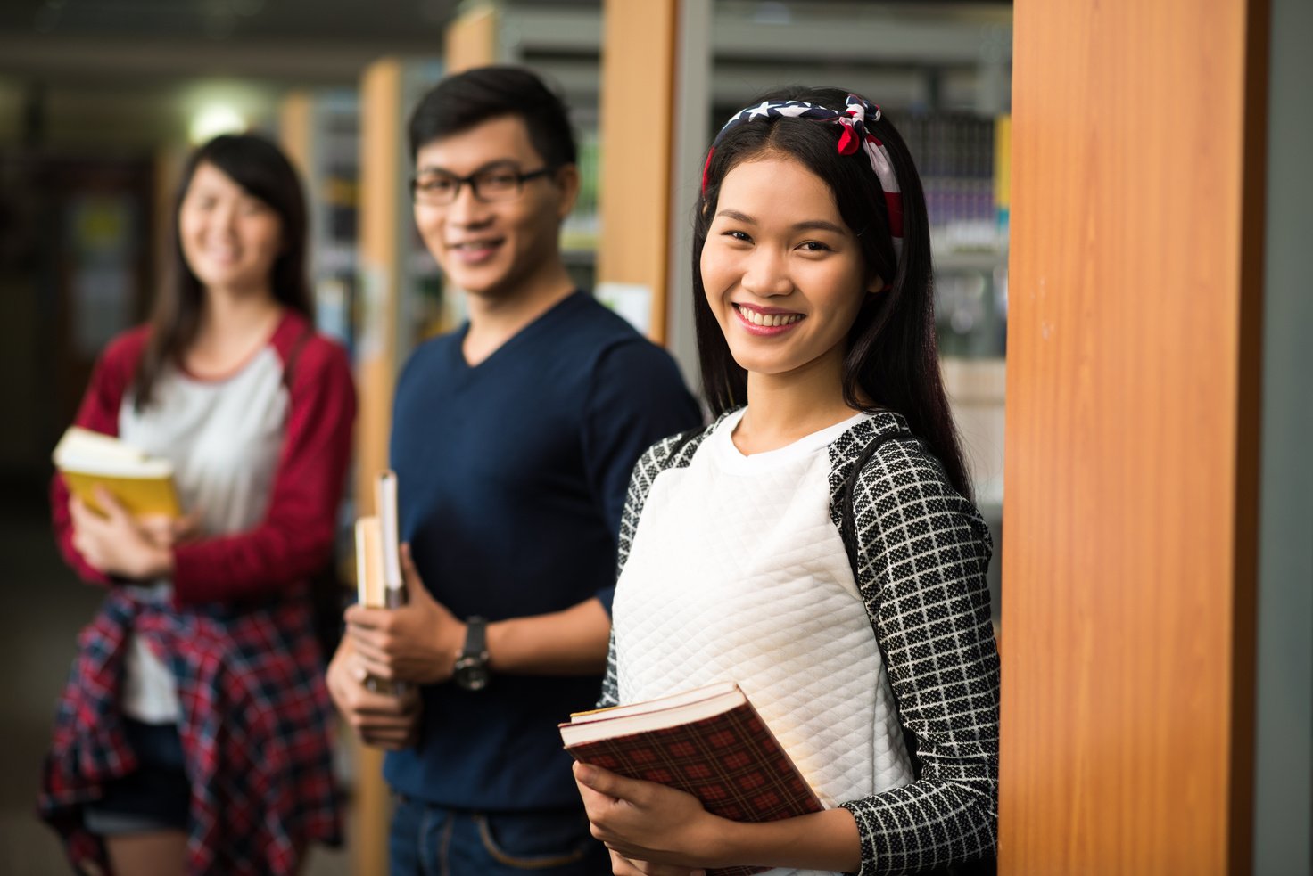 Happy Vietnamese Students